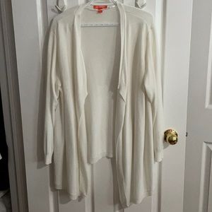 Joe Fresh Open Cardigan | Off-White | Size 1X